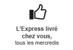 L'express livré chez vous, tous les mercredis