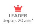 Leader depuis 20 ans