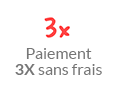 Paiement 3X sans frais