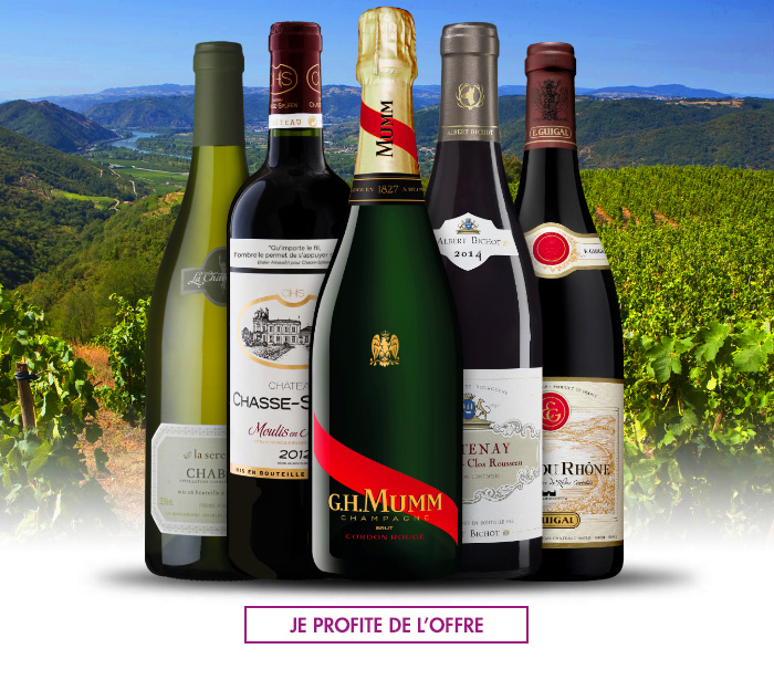 Mumm, Guigal, Chablisienne, Maucaillou