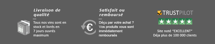 Livraison de qualité, satisfait ou remboursé